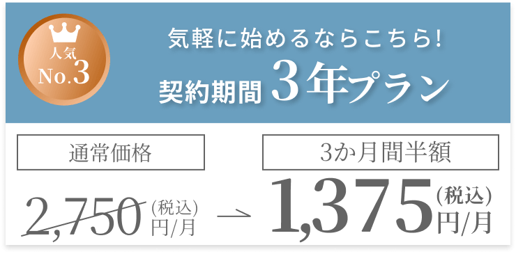 3年プラン