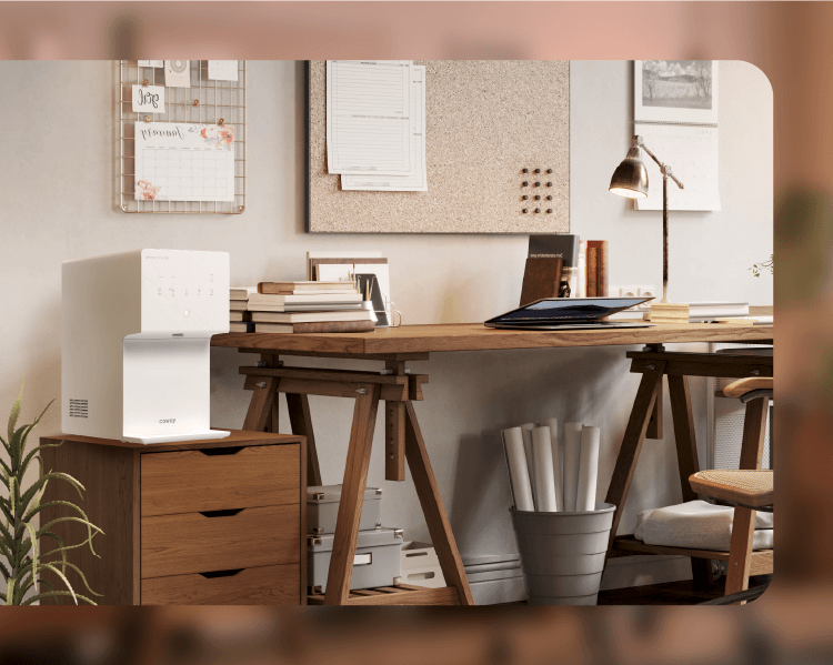 デスクに置いている写真