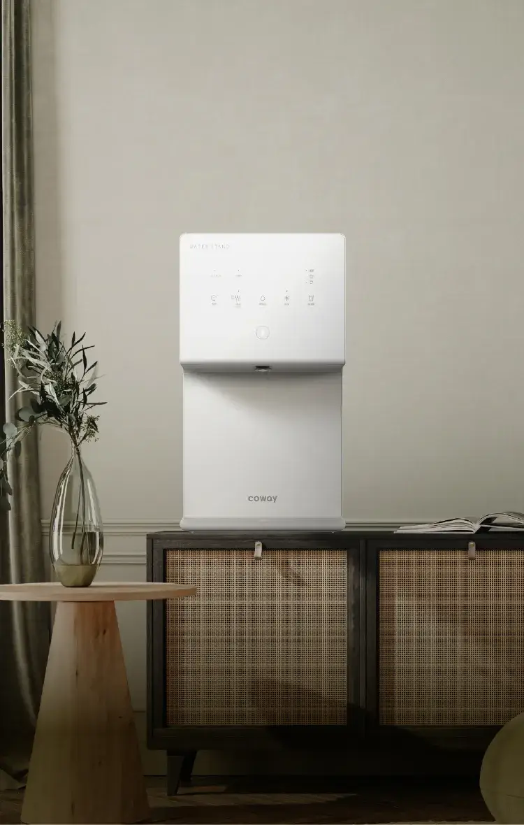 どんな位置にも置けることをあらわす写真