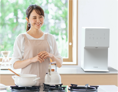 料理をしている様子の写真