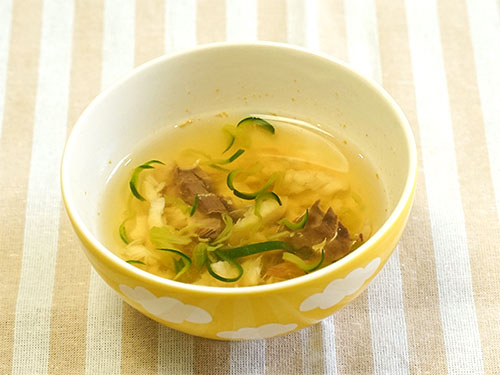 離乳食 白身魚ときゅうりのスープ 作り方
