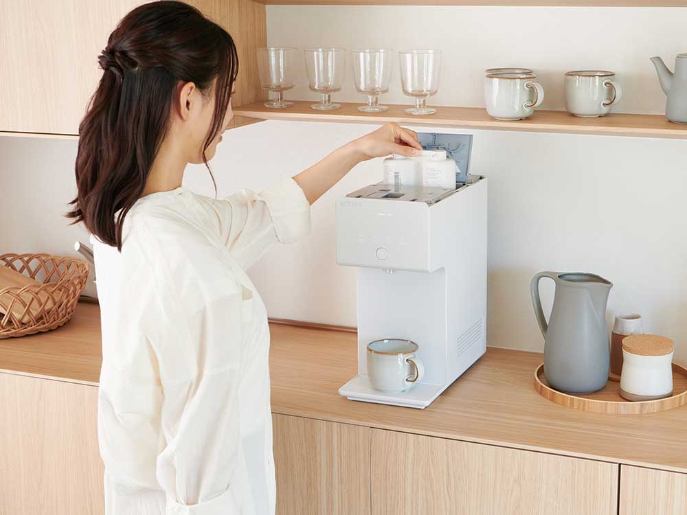 浄水フィルター交換もラクラク