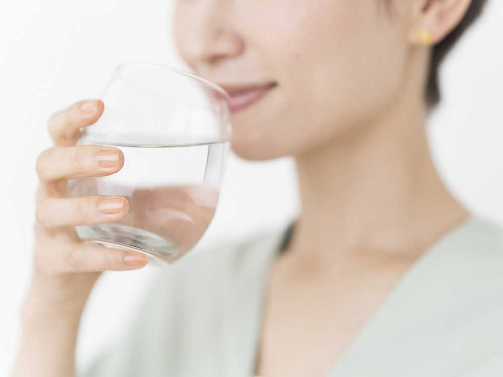 疲れにくい体をつくるための水分補給