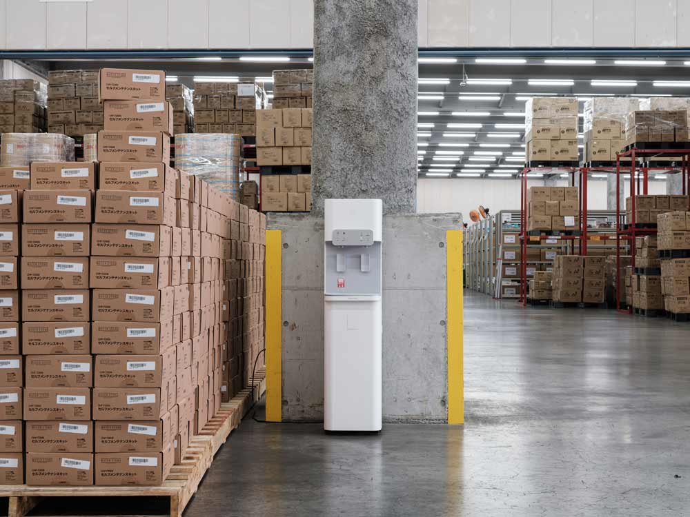 大人数が利用する物流倉庫・工場：「ROスタンド」「ROスタンドクール」