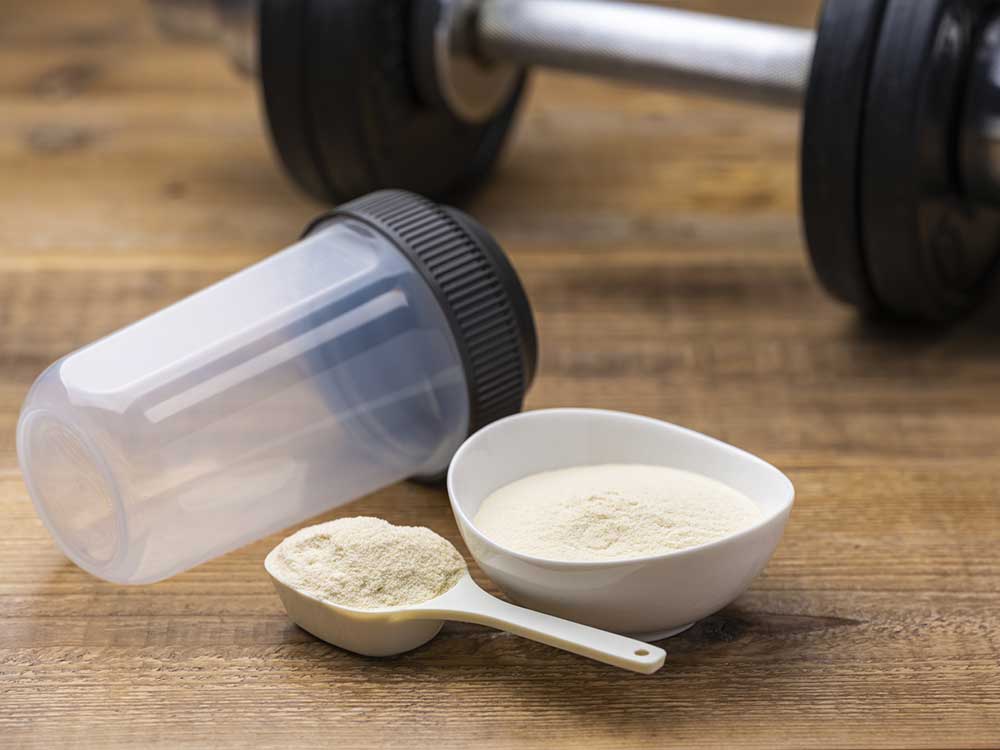 プロテイン二段階シェイク