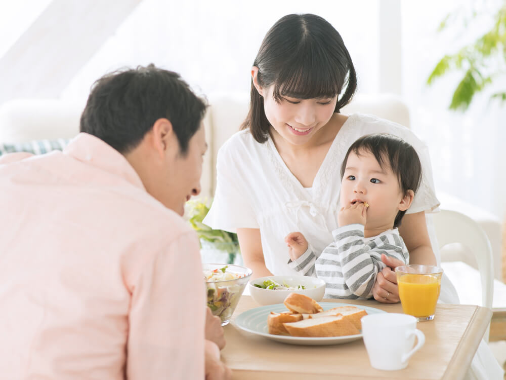 赤ちゃんの味覚を育てる食育環境