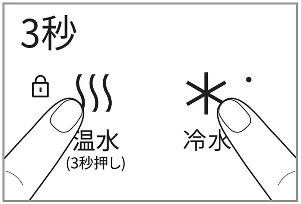 チャイルドロック機能で安心