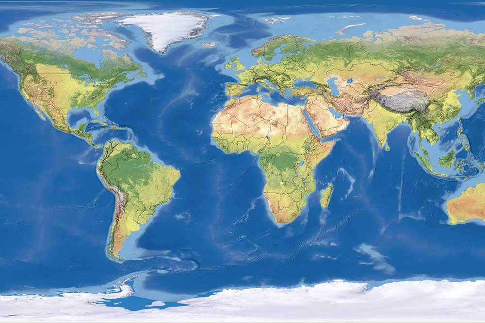 世界の海を比較！濃い海・薄い海