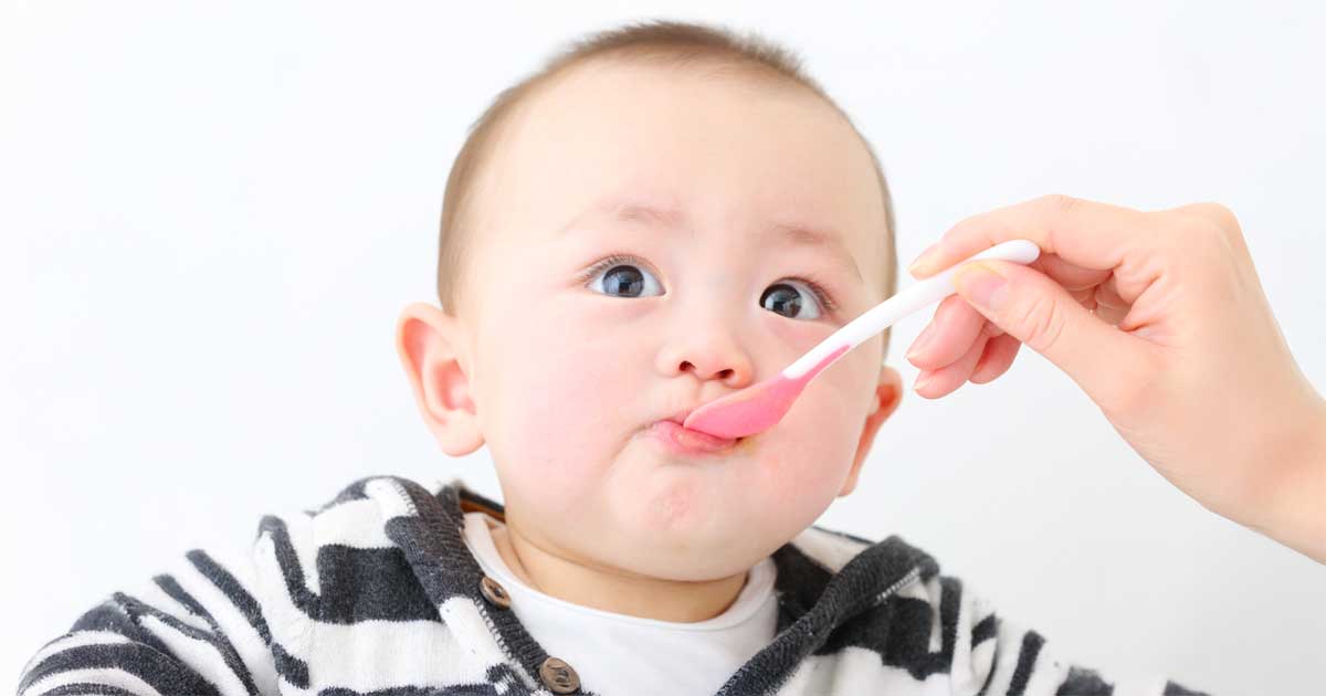 赤ちゃんに白湯