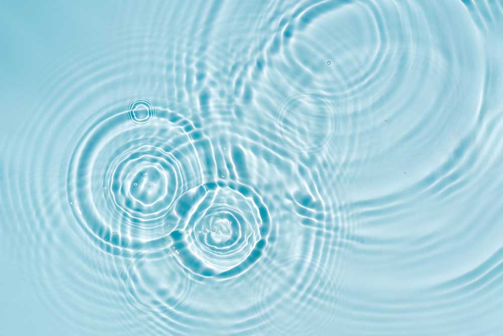 新鮮な水が湧き出るようなイメージ